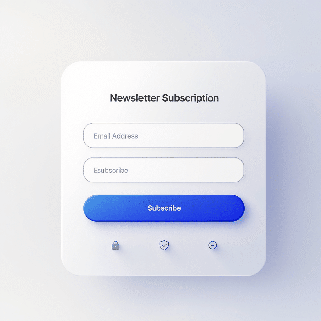Widget d'abonnement newsletter : optimiser votre stratégie