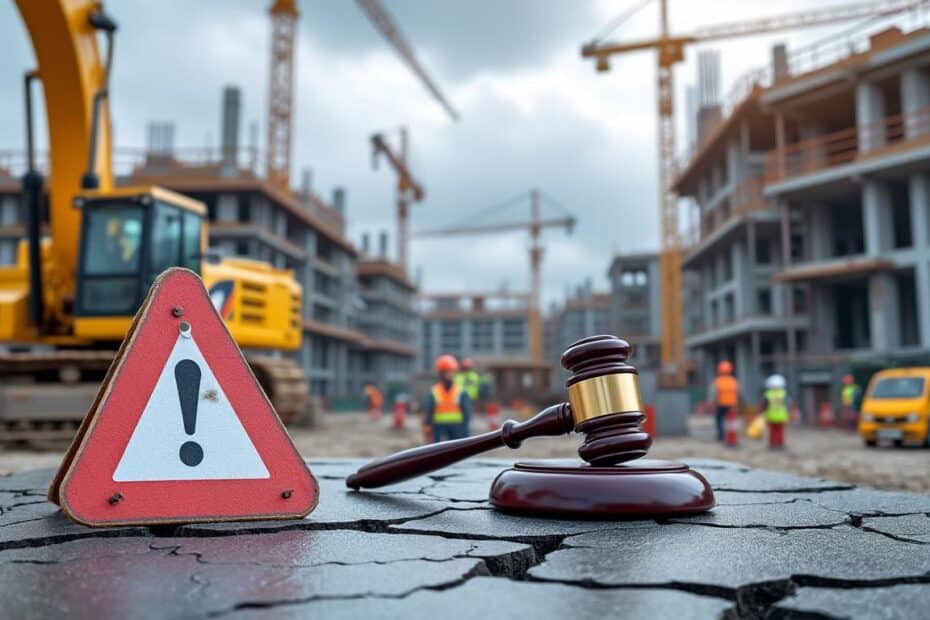 découvrez les sanctions applicables en cas de défaut d'assurance décennale sur un chantier et comprenez l'importance de cette garantie pour protéger les travaux de construction.