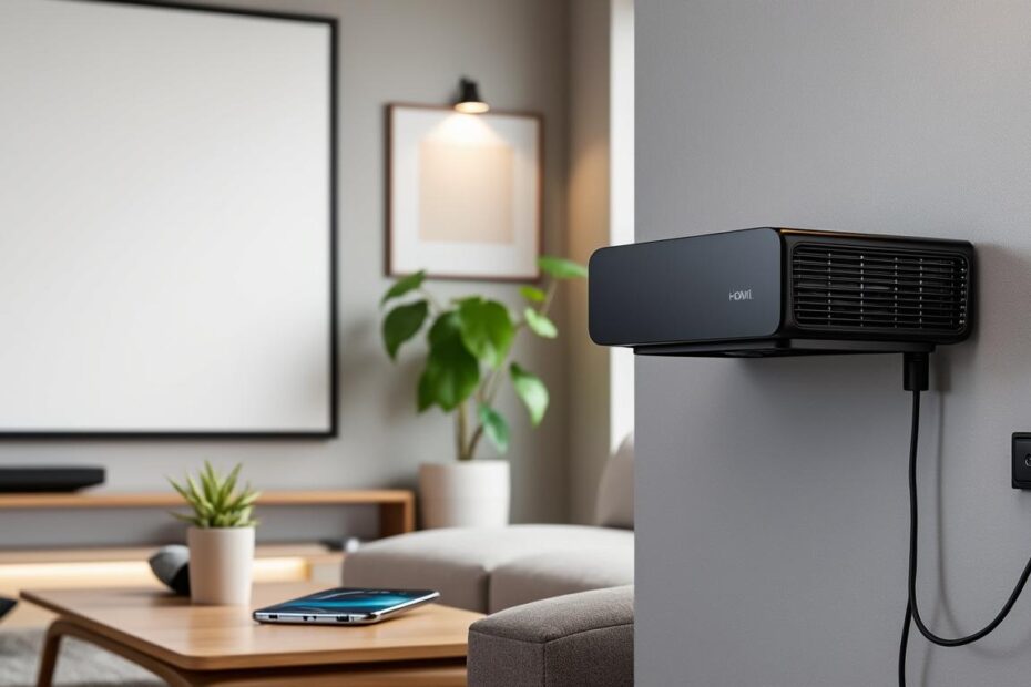 découvrez notre sélection de vidéoprojecteurs pour salon alliant faible bruit (db), focale courte, connectivité hdmi et options de streaming pour une expérience cinéma optimale.