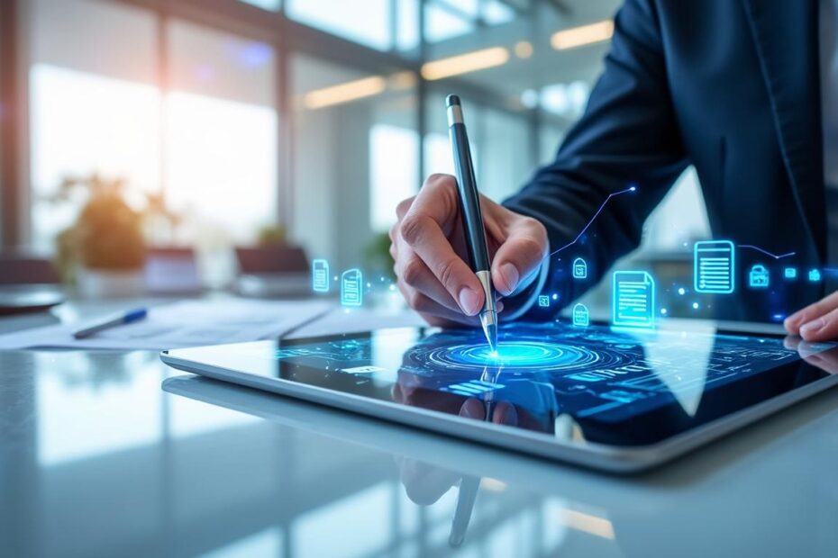 découvrez comment l'intégration de la signature électronique simplifie et accélère la facturation et la gestion des devis pour une meilleure efficacité commerciale.
