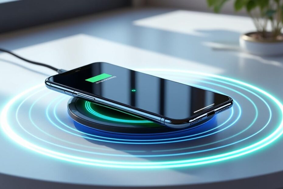 découvrez comment la norme qi d'induction magnétique standardise la recharge sans fil pour assurer compatibilité et efficacité entre appareils.