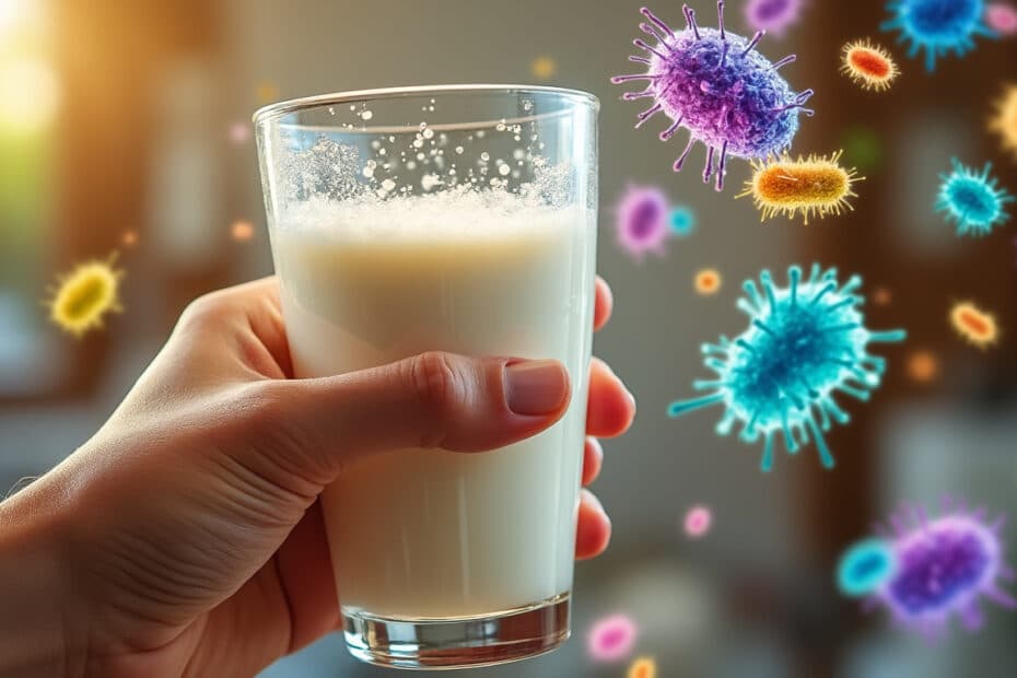 découvrez comment la consommation de kéfir lacté enrichit votre flore intestinale en probiotiques naturels pour une meilleure santé digestive.