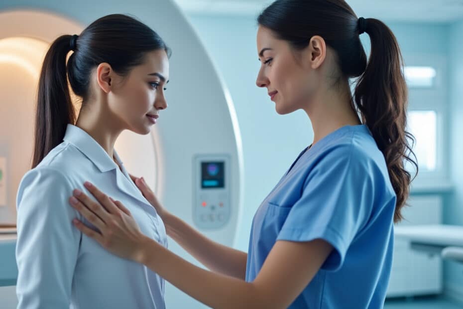 la mammographie de contrôle est essentielle pour le dépistage précoce du cancer du sein, permettant une détection rapide et un traitement efficace.