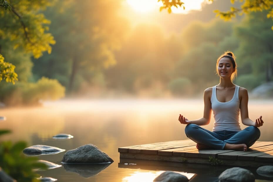 découvrez comment la visualisation positive guidée peut apaiser votre esprit grâce à la sophrologie et à la relaxation pour un bien-être profond.