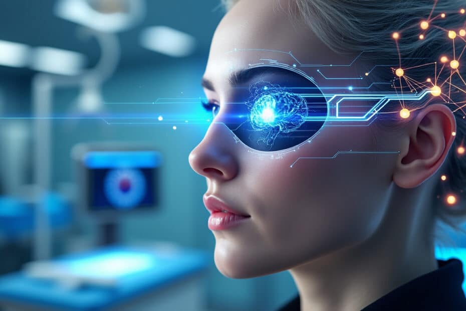découvrez comment la restauration de la vision artificielle utilise des implants cérébraux pour redonner la vue aux personnes atteintes de cécité, en réparant ou contournant les voies visuelles endommagées.