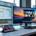 découvrez comment le smartphone pliable révolutionne le multitâche sur double écran, offrant une expérience utilisateur fluide et optimisée pour une productivité accrue.