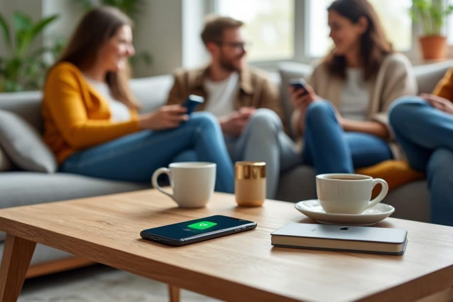 intégrée discrètement au mobilier, la recharge sans fil devient plus accessible et s’invite naturellement dans le quotidien.